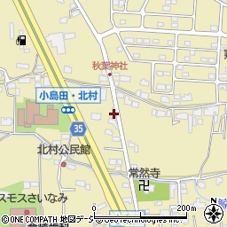 長野県長野市小島田町501周辺の地図