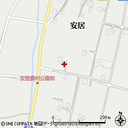 富山県南砺市安居260周辺の地図