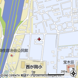 栃木県宇都宮市宝木町2丁目1077周辺の地図