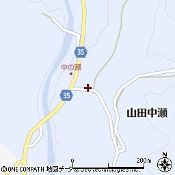 富山県富山市山田中瀬2704周辺の地図