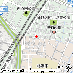 石川県金沢市神谷内町ハ7周辺の地図