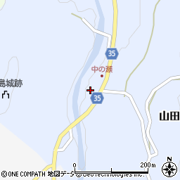 富山県富山市山田中瀬1886周辺の地図
