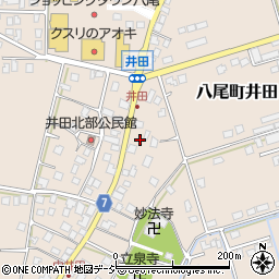 富山県富山市八尾町井田7574周辺の地図