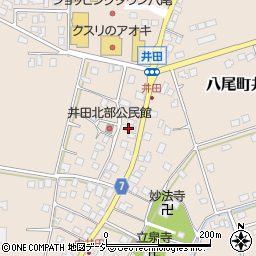 富山県富山市八尾町井田5751周辺の地図