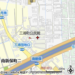 〒920-0063 石川県金沢市三浦町の地図