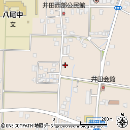 富山県富山市八尾町井田232周辺の地図