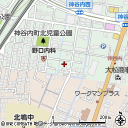 石川県金沢市神谷内町ハ68-7周辺の地図