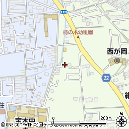 栃木県宇都宮市細谷町596-16周辺の地図