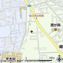 栃木県宇都宮市細谷町598-3周辺の地図