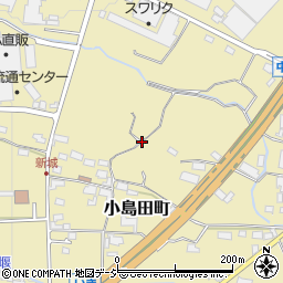 長野県長野市小島田町周辺の地図