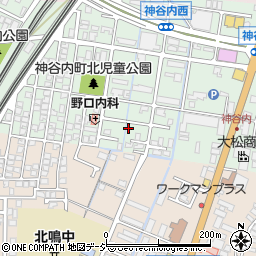 石川県金沢市神谷内町ハ68-9周辺の地図