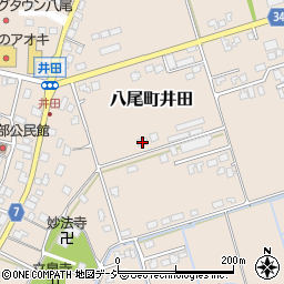 富山県富山市八尾町井田804周辺の地図