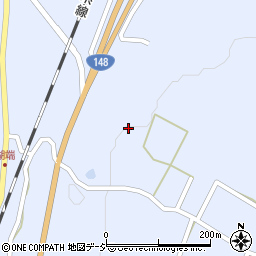 長野県大町市平簗場23163周辺の地図