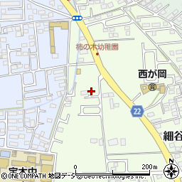 栃木県宇都宮市細谷町598周辺の地図