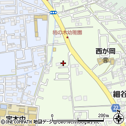 栃木県宇都宮市細谷町598周辺の地図