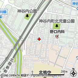 石川県金沢市神谷内町ハ8周辺の地図