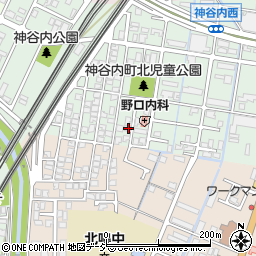 石川県金沢市神谷内町ハ36-4周辺の地図