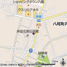富山県富山市八尾町井田5758周辺の地図