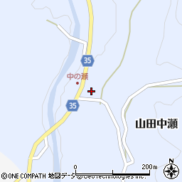 富山県富山市山田中瀬2685周辺の地図