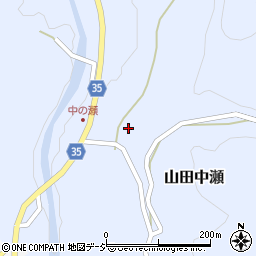 富山県富山市山田中瀬2806周辺の地図
