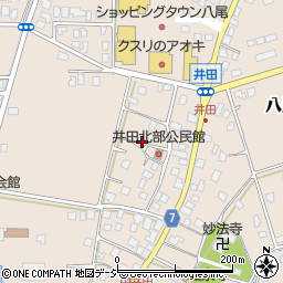 富山県富山市八尾町井田5836周辺の地図