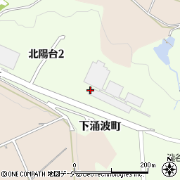 石川県金沢市北陽台周辺の地図