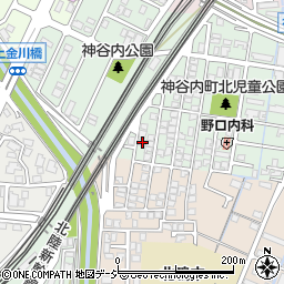 石川県金沢市神谷内町ハ5-3周辺の地図