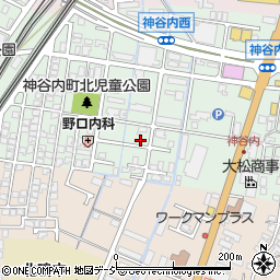 石川県金沢市神谷内町ハ68周辺の地図