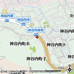 石川県金沢市神谷内町ト周辺の地図