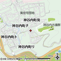石川県金沢市神谷内町葵245周辺の地図