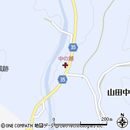 富山県富山市山田中瀬2431周辺の地図