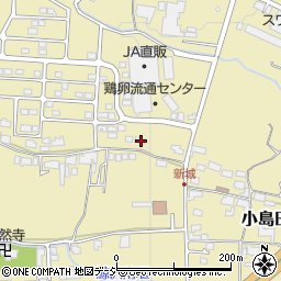 長野県長野市小島田町544-2周辺の地図