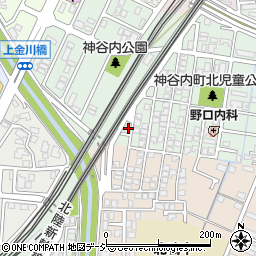 石川県金沢市神谷内町ハ5周辺の地図
