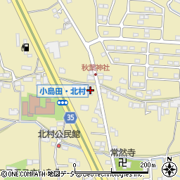 長野県長野市小島田町344-1周辺の地図