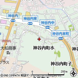 石川県金沢市神谷内町ホ周辺の地図