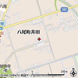 富山県富山市八尾町井田852周辺の地図