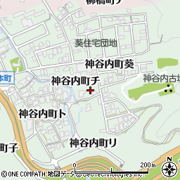 石川県金沢市神谷内町葵283周辺の地図