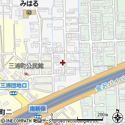 石川県金沢市割出町278周辺の地図