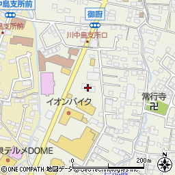 メガネのいとう川中島店周辺の地図
