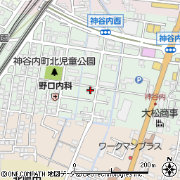 石川県金沢市神谷内町ハ70周辺の地図