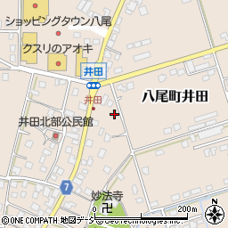 富山県富山市八尾町井田824周辺の地図