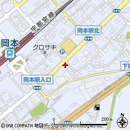 栃木県宇都宮市下岡本町4241周辺の地図