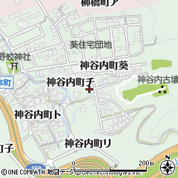 石川県金沢市神谷内町葵284周辺の地図