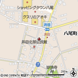 富山県富山市八尾町井田5773周辺の地図
