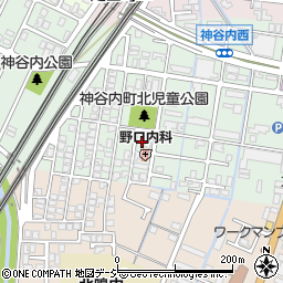 石川県金沢市神谷内町ハ38周辺の地図