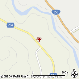 群馬県吾妻郡中之条町山田2332周辺の地図