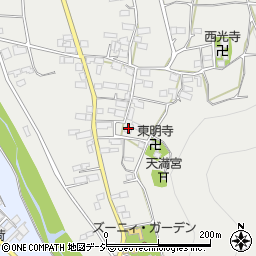 長野県長野市若穂川田744周辺の地図