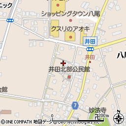 富山県富山市八尾町井田5812周辺の地図