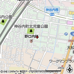 石川県金沢市神谷内町ハ61周辺の地図