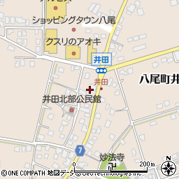 富山県富山市八尾町井田5781周辺の地図